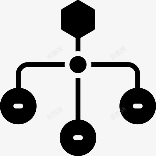 层次结构布局金字塔图标svg_新图网 https://ixintu.com 地图 层次 布局 站点 结构 金字塔