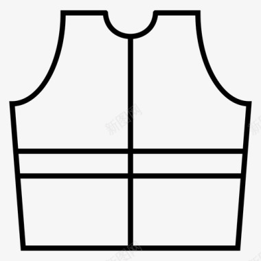 毛衣夹克马甲图标图标