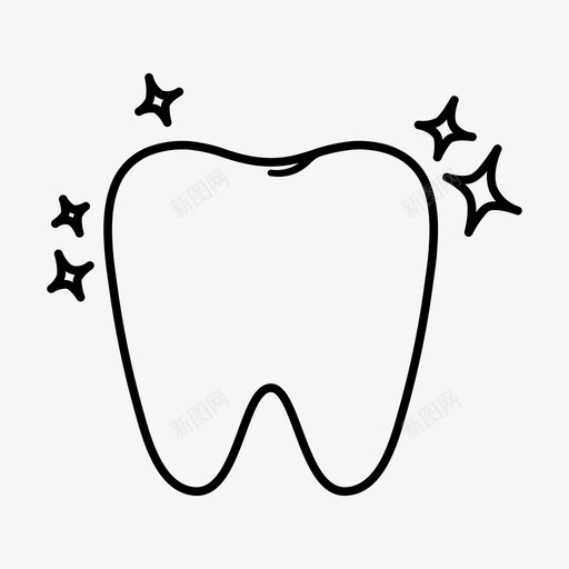 健康牙齿牙齿护理牙科图标svg_新图网 https://ixintu.com 健康 医学 护理 牙科 牙齿