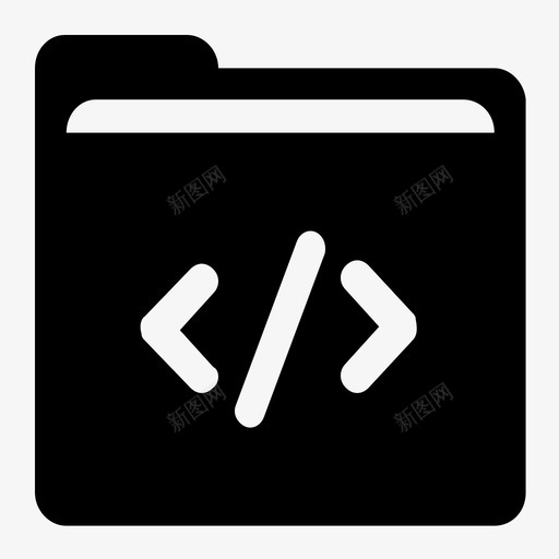编码文件夹存档代码图标svg_新图网 https://ixintu.com 代码 存档 文件 文件夹 编码