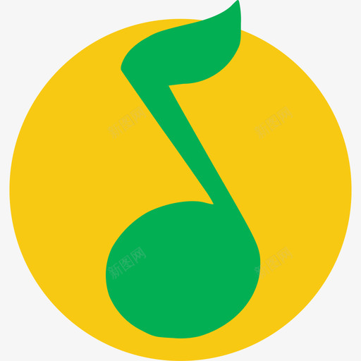 QQ音乐svg_新图网 https://ixintu.com QQ音乐 腾讯音乐logo