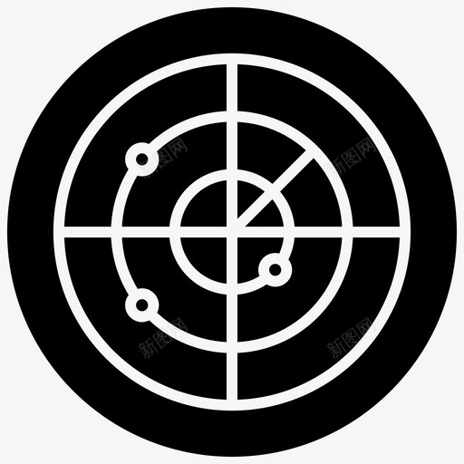 目标交叉线焦点图标svg_新图网 https://ixintu.com 交叉线 安全测试黑填充圈 测试 焦点 目标 策略