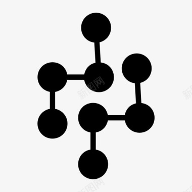 网络服务器连接链接图标图标