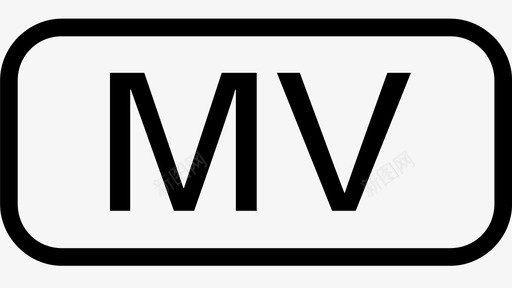mv标签（33_17常态：3485ff 图标