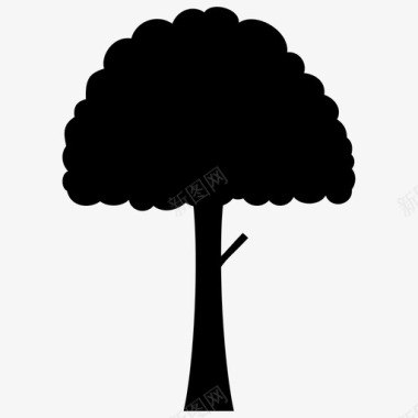 树树干庄稼图标图标