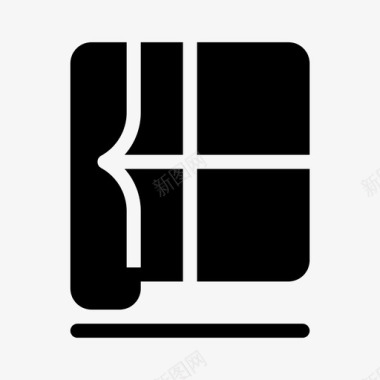 窗户建筑物家具图标图标
