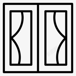 建筑物框架建筑物框架家具图标高清图片