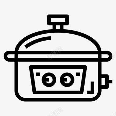 锅煮炖图标图标