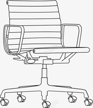 椅子铝合金师图标图标