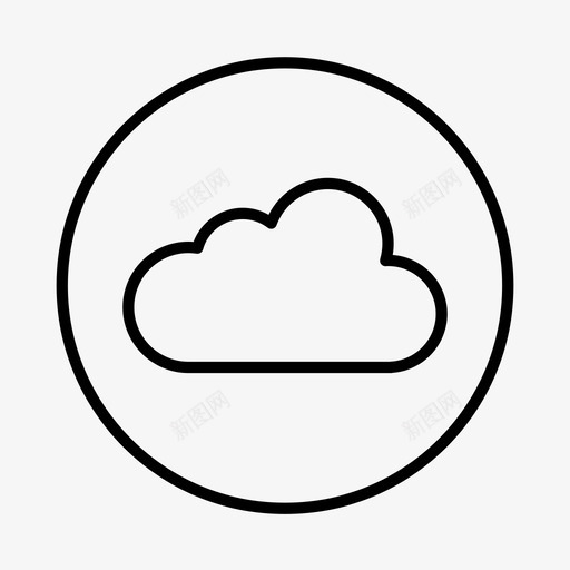 云存储云计算数字图标svg_新图网 https://ixintu.com 云计算 互联网 存储 数字 用户界面 电子商务