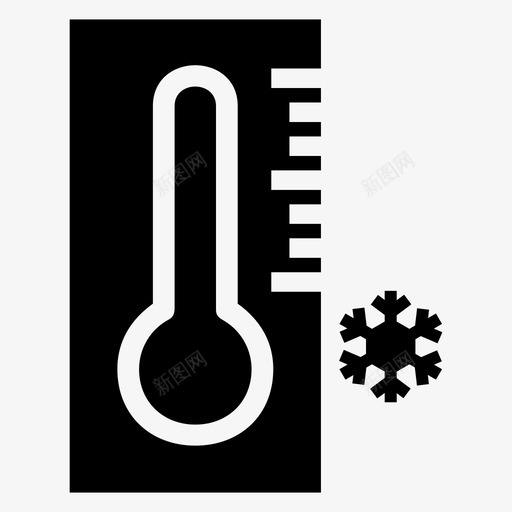 温度气候寒冷图标svg_新图网 https://ixintu.com 天气 寒冷 气候 温度 温度计 湿度