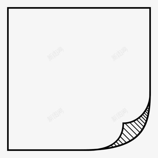 便条列侬纸条图标svg_新图网 https://ixintu.com 便条 列侬 纸条