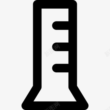 实验室线性烧瓶2图标图标