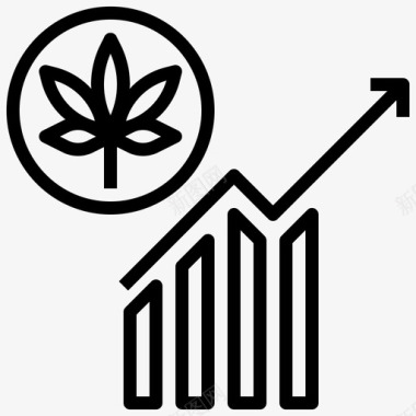 大麻库存大麻医疗保健图标图标