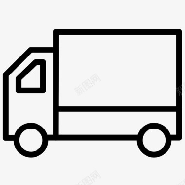 快速送货货车电子商务2号货车免费送货图标图标