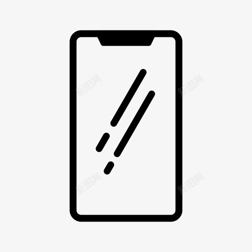 智能手机安卓iphone图标svg_新图网 https://ixintu.com iphone 安卓 手机 智能 现代 移动
