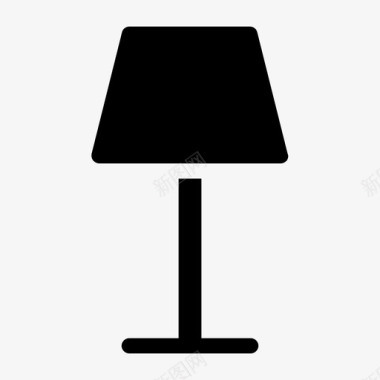 灯具家具和家居灯图标图标