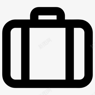 旅行箱行李旅游图标图标