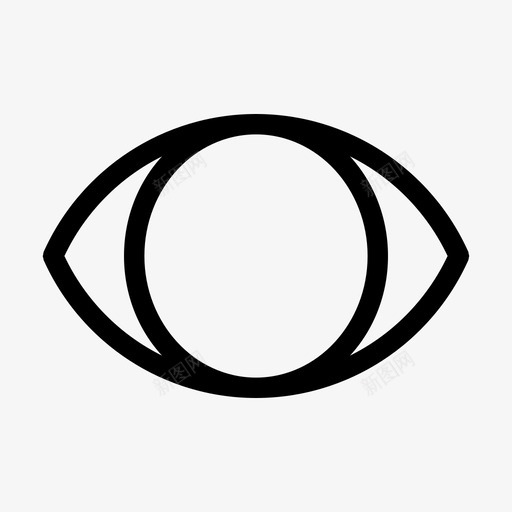 眼部化妆品眼影图标svg_新图网 https://ixintu.com 包装 化妆品 眼影 眼部 符号 视图