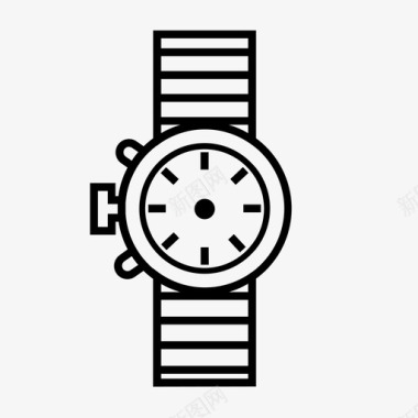 手表时钟珠宝图标图标