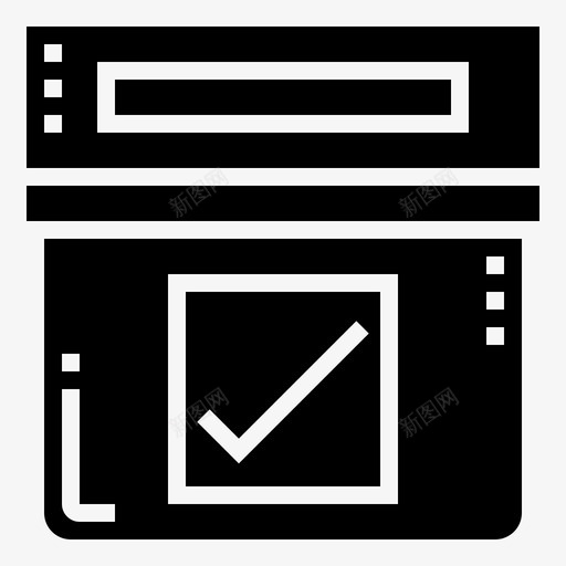 投票箱投票全民投票图标svg_新图网 https://ixintu.com 全民 投票 投票箱 标志 标志符 符号 选举