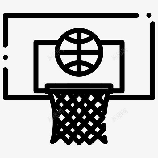 篮球圈游戏网络图标svg_新图网 https://ixintu.com 体育 工商管理虚线集39 游戏 篮球圈 网络