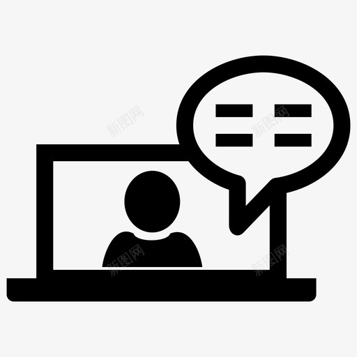 聊天商务电话图标svg_新图网 https://ixintu.com 商务 客户服务 帮助 支持 电话 聊天