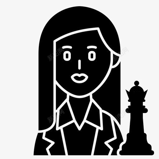 国际象棋棋盘男孩图标svg_新图网 https://ixintu.com 2字形 体育 国际象棋 女性 棋盘 游戏 玩家 男孩