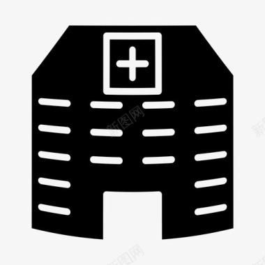 医院诊所卫生图标图标