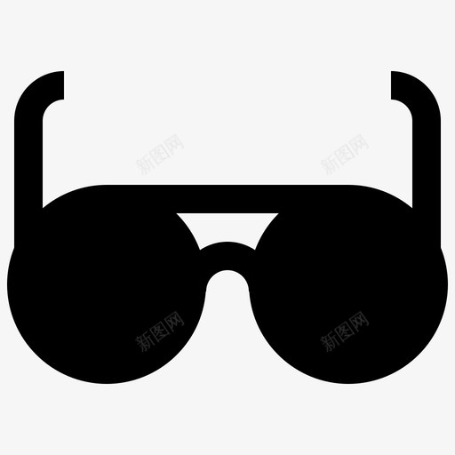 眼镜外观用户界面图标svg_新图网 https://ixintu.com g1 外观 用户界面 眼镜