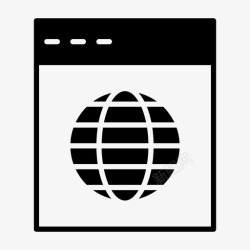 作品标签浏览器互联网搜索图标高清图片