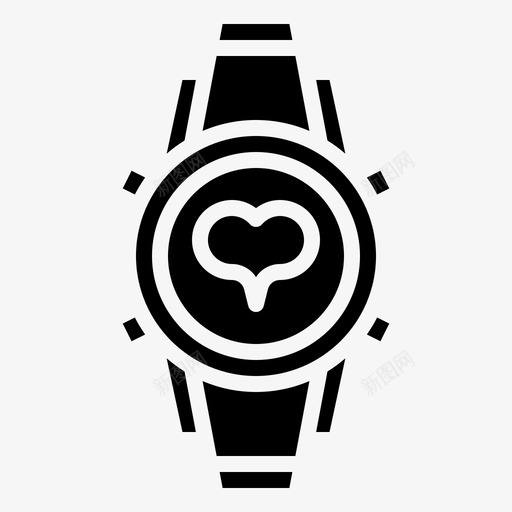 运动手表音频电子图标svg_新图网 https://ixintu.com 智能手表 电子 跑步 跑步字形 运动和比赛 运动手表 音频