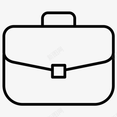 公文包办公包手提箱图标图标