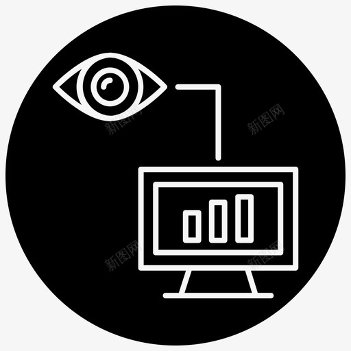 监控分析计算机图标svg_新图网 https://ixintu.com 分析 搜索引擎优化4行ms 搜索引擎优化营销 数据 监控 统计 计算机
