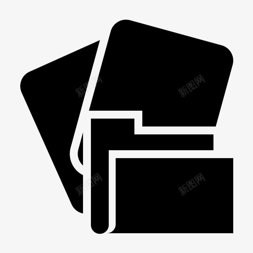 文件文档文件夹图标svg_新图网 https://ixintu.com glyph 文件 文件夹 文档 类型