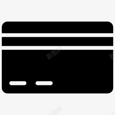信用卡卡支付卡交易图标图标