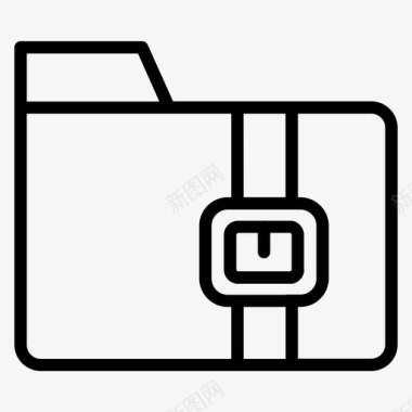 zip文件业务图标图标