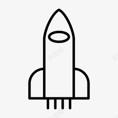 火箭导弹空中火箭图标图标