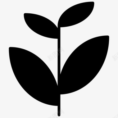 植物作物苗木图标图标