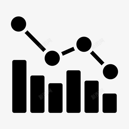 下降图减少财务图标svg_新图网 https://ixintu.com 下降 业务 减少 图形 图标 财务