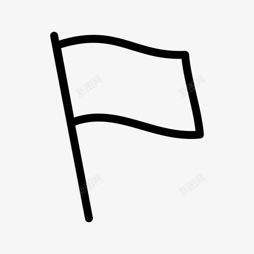 旗帜营地国家图标svg_新图网 https://ixintu.com 国家 旗帜 标志 营地 通知