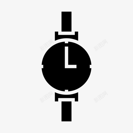 手表钟表计时器图标svg_新图网 https://ixintu.com 商务 手表 计时器 钟表