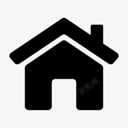 庄园房子家建筑物庄园图标高清图片