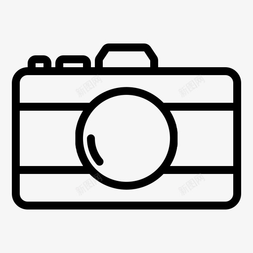 相机单反相机闪光灯图标svg_新图网 https://ixintu.com 单反 无镜 物类 相机 购物 镜头 闪光灯