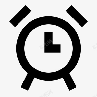 酒店服务闹钟计时器图标图标