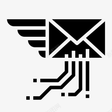 电子通信电子邮件图标图标