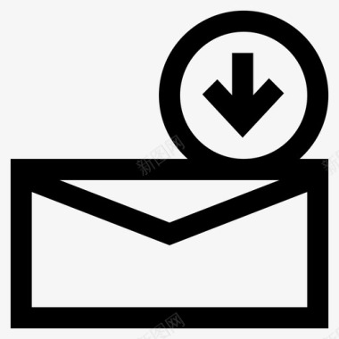 电子邮件业务文档图标图标