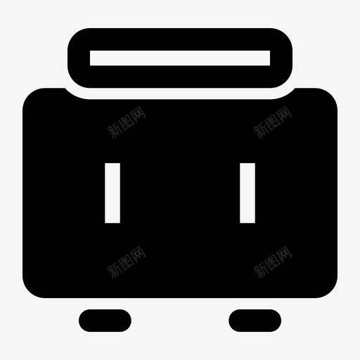 旅行行李邮票图标svg_新图网 https://ixintu.com 旅行 旅行箱 网络和移动 行李 邮票
