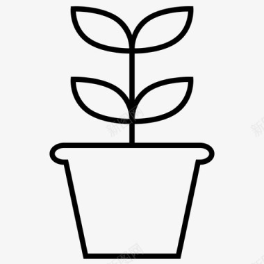 采购产品装饰植物装饰植物椅子图标图标