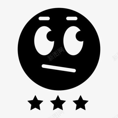 emojireviewaverage评分满意度图标图标